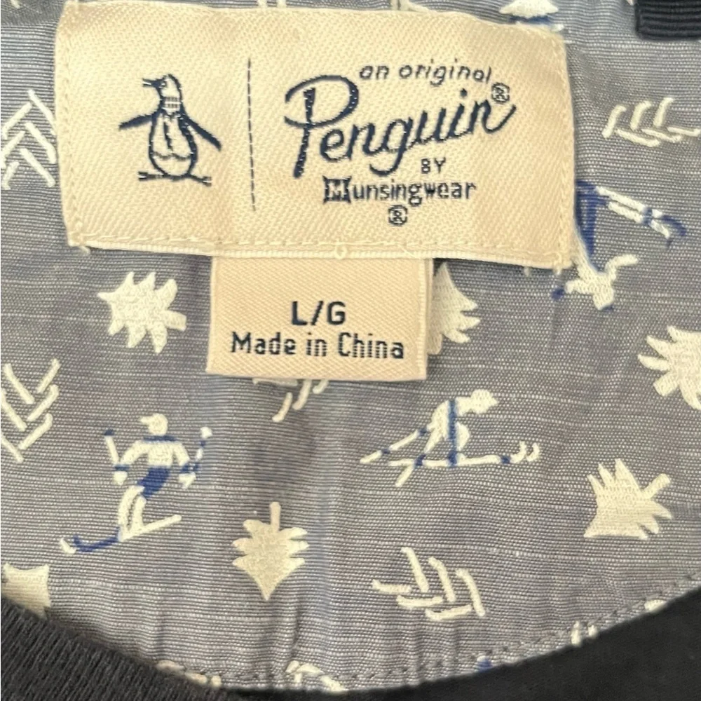 Original Penguin DARK SAPHIRE Men's Pocket Tee Size Large - Picture 6 of 6